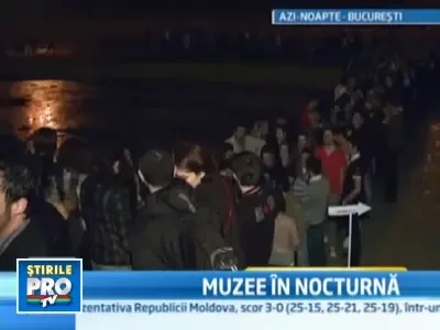 Noaptea Muzeelor i-a scos si anul acesta pe romani din case
