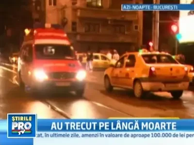 S-a urcat in taxi si a ajuns ..pe mana medicilor, impreuna cu soferul