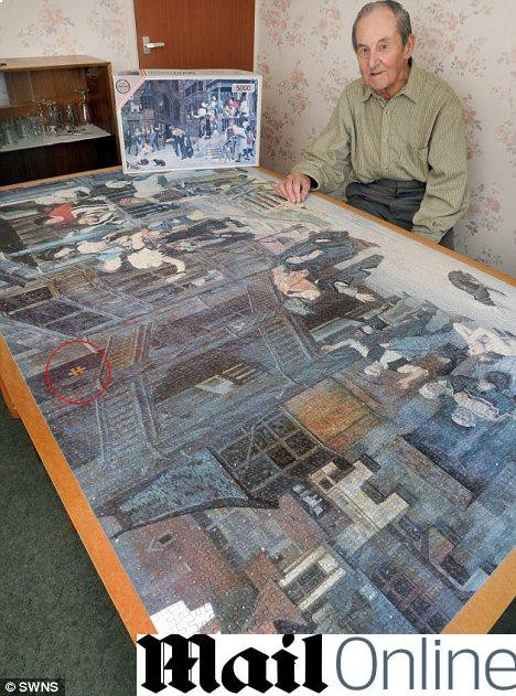 7 ani s-a chinuit sa termine un puzzle. Acum a aflat ca ii lipseste o piesa