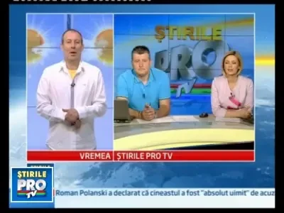 Vezi aici prognoza meteo pe trei zile!