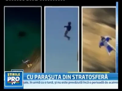INCREDIBIL! Vrea sa sara cu parasuta de la 36.000 de metri inaltime