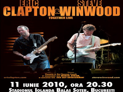 Clapton & Winwood: duelul greilor la Bucuresti!