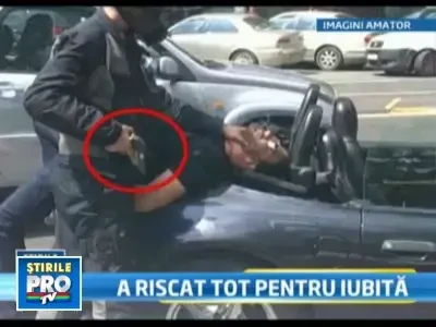 Un trecator l-a filmat pe iubitul Danei Petrescu cu pistolul la tampla