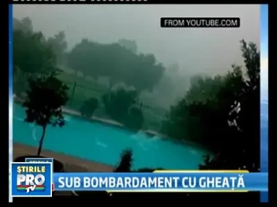 Furtuna cu grindina cat pumnul in Oklahoma