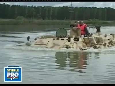 SAUR1, cel mai modern transportator amfibiu fabricat in Romania