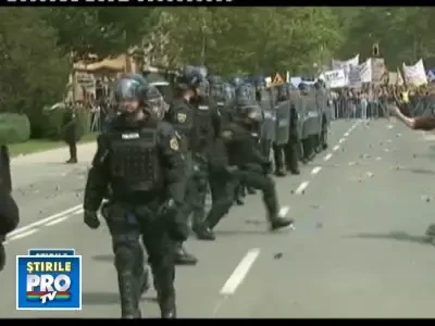 Criza scoate oamenii in strada si in Slovenia