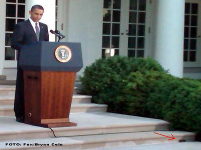 La Casa Alba si-a facut aparitia un soarece... prezidential!