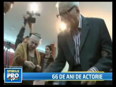 Eveniment in viata maestrului Beligan: lansarea unui CD cu poezii