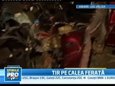 Accident teribil pe Valea Oltului! Circulatia feroviara data peste cap!i