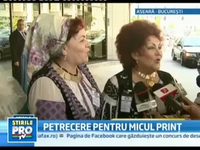 Petrecere regeasca dupa botezul lui Carol Ferdinand de Romania