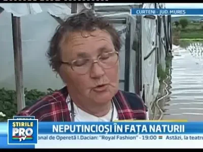 Disperare in Mures! Inundatiile au pus in pericol vietile a 100 de oameni