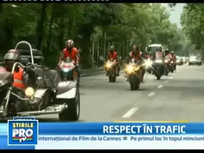 Mars pe doua roti, in memoria motociclistilor morti in accidente!