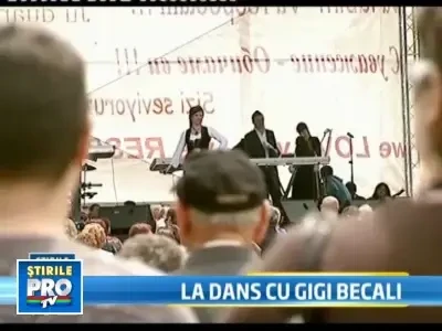 Gigi Becali, sufletul petrecerii machidonilor: