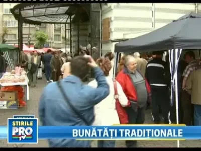 Targ de mancaruri traditionale deschis in Capitala