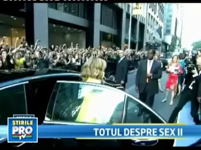 Fosforescente si sexy! Actritele din Sex and the city 2, la avanpremiera