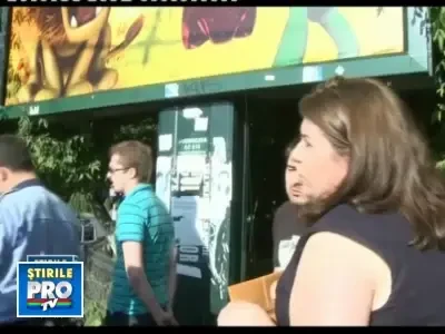 A fortat intrarea in intersectie si a ajuns cu masina intr-o florarie