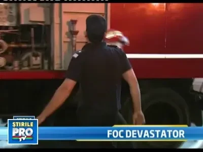 Un pompier a murit in incendiul de la Dragonul Rosu. Alti 7, la spital