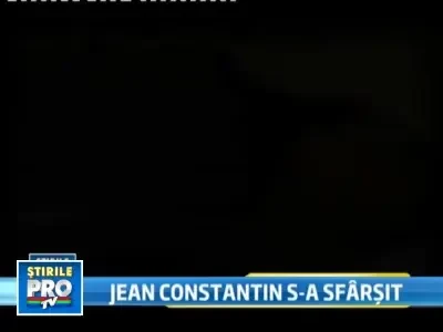 Jean Constantin a murit. Vineri, actorul va fi condus pe ultimul drum