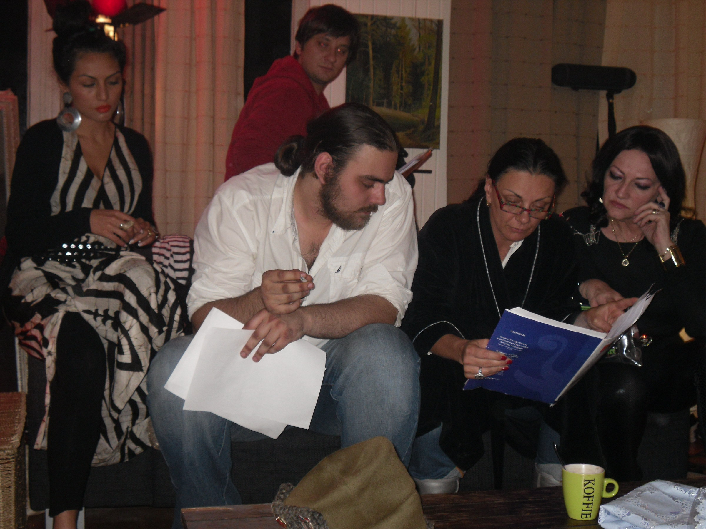 Carmen Tanase, Doinita Oancea si Octavian Strunila au filmat in Amsterdam