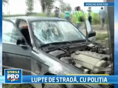A trecut cu masina peste un politist de frontiera