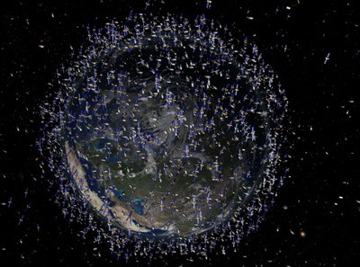 Riscam sa ramanem fara comunicatii din cauza gunoiului spatial