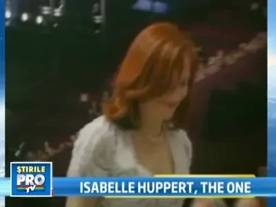 Actrita Isabelle Huppert: Cinematografia romaneasca este extraordinara!