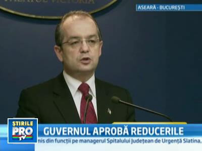 Guvernul a aprobat legile reducerilor de salarii si pensii. Vezi noutatile