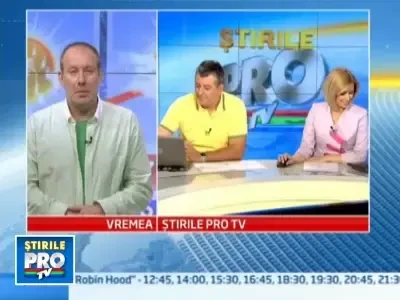 Vezi prognoza meteo pe trei zile