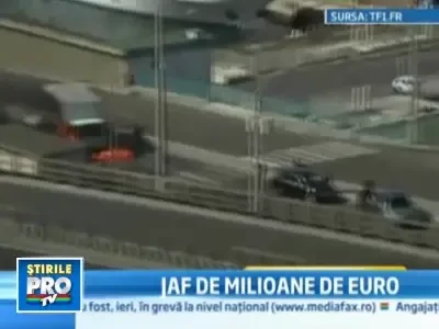 Un comando francez a jefuit o masina cu bani, la Marsilia