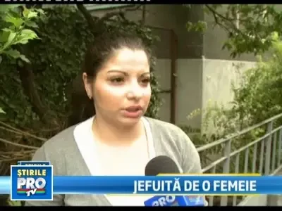 Talharita de o dependenta de heroina in plina zi, in Bucuresti