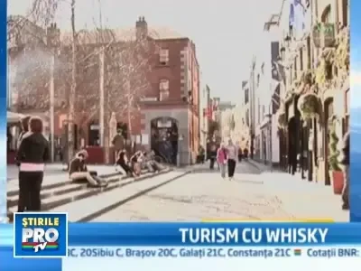 Irlandezii isi relanseaza turismul cu... whiskey