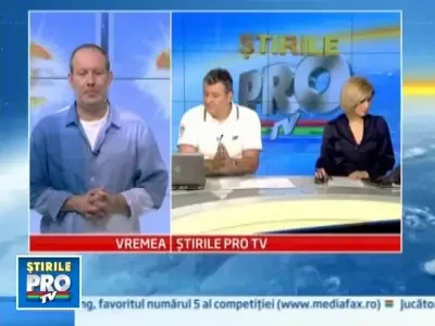 Vezi prognoza meteo pe trei zile