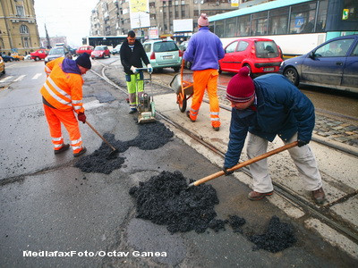 Bucuresti, Brasov, Timisoara si Iasi, in programul „astupati gropile"