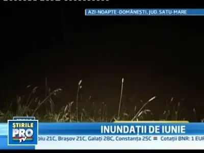 Cod rosu de inundatii, noapte alba pentru locuitorii din Satu Mare!