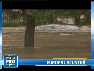 Ploile torentiale au inundat Europa Centrala