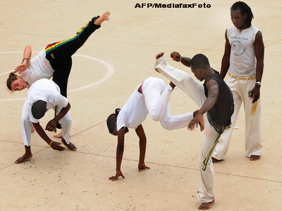 Brazilienii au fost invitati de onoare la Iasi: Festivalul de Capoeira
