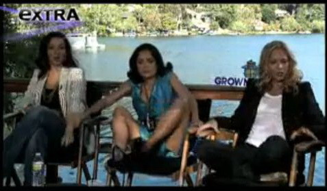 Salma Hayek, isterica, dupa ce un sarpe i-a trecut peste picioare! VIDEO