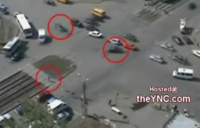 Scena de Final Destination, surprinsa de camerele de supraveghere! VIDEO