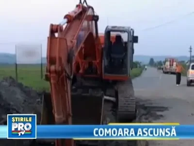 Au cautat comoara de la Bozovici si n-au dat de nimic. Poate data viitoare