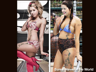 Candva in topul celor mai sexy femei, acum plina de celulita si colacei!