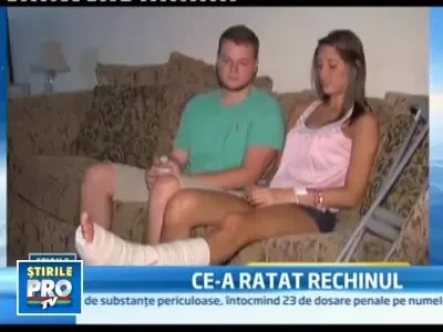 Noroc chior! A fost atacata de un rechin si a scapat doar cu o cicatrice