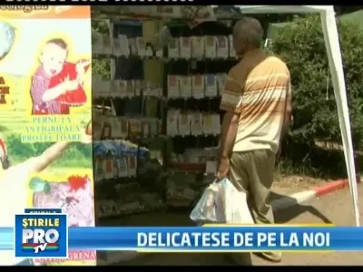 E targ de produse traditionale? Cumparam slanina, chiar daca canicula