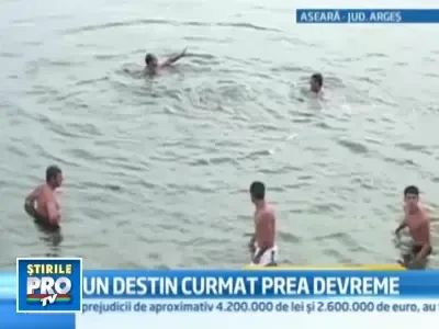 S-a inecat in barajul de la Budeasa, la doar 15 ani