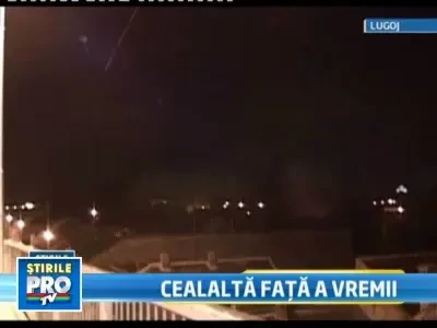 Furtuna in Banat si ploaie cu grindina la Brasov, dupa un weekend torid