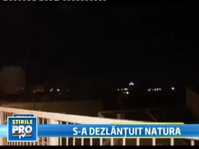 Furtuna in Banat si ploaie cu grindina la Brasov, dupa un weekend torid