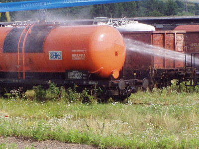 Pericolul de explozie din gara Remetea Mare, inlaturat. Traficul reluat