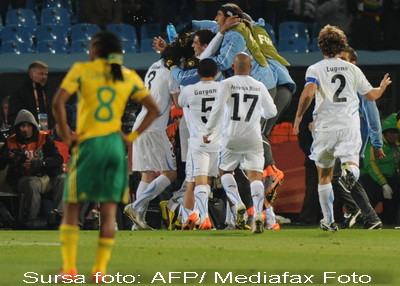 Africa de Sud - Uruguay, scor 0-3, in grupa A a Cupei Mondiale