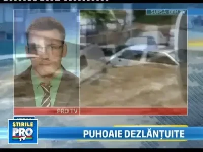 Prapad in Franta. Furtunile si inundatiile au omorat 11 oameni