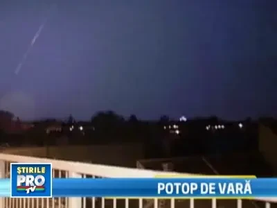 Ardealul a fost maturat de furtuni. O femeie a murit la Sibiu