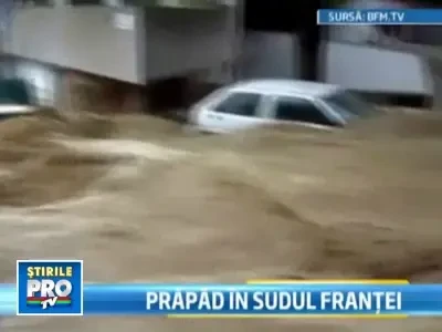 Prapad in Franta. Furtunile si inundatiile au omorat 15 oameni